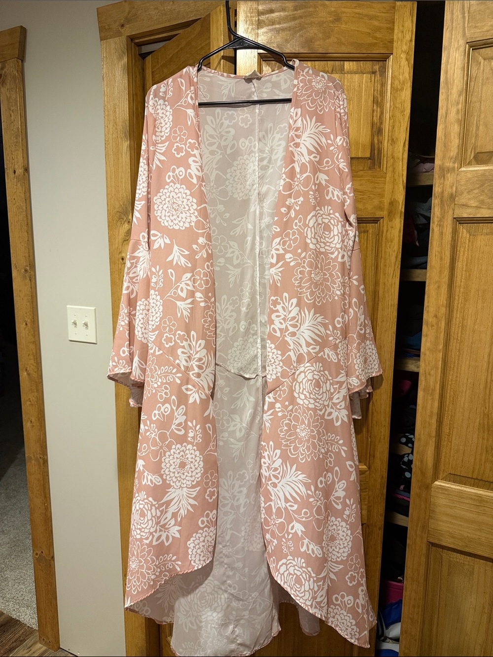 Women’s Pink Floral Cover Up